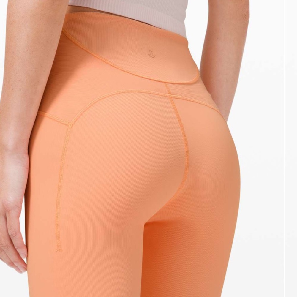 Lululemon Ribbed Contoured High-Rise Tight 28"